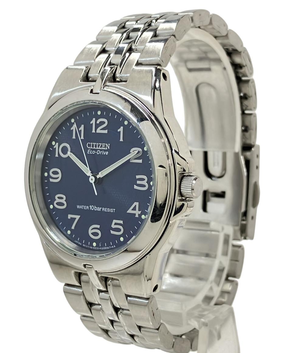 シチズン 腕時計 ECO-DRIVE ソーラー ネイビー E030-K16253 メンズ CITIZEN