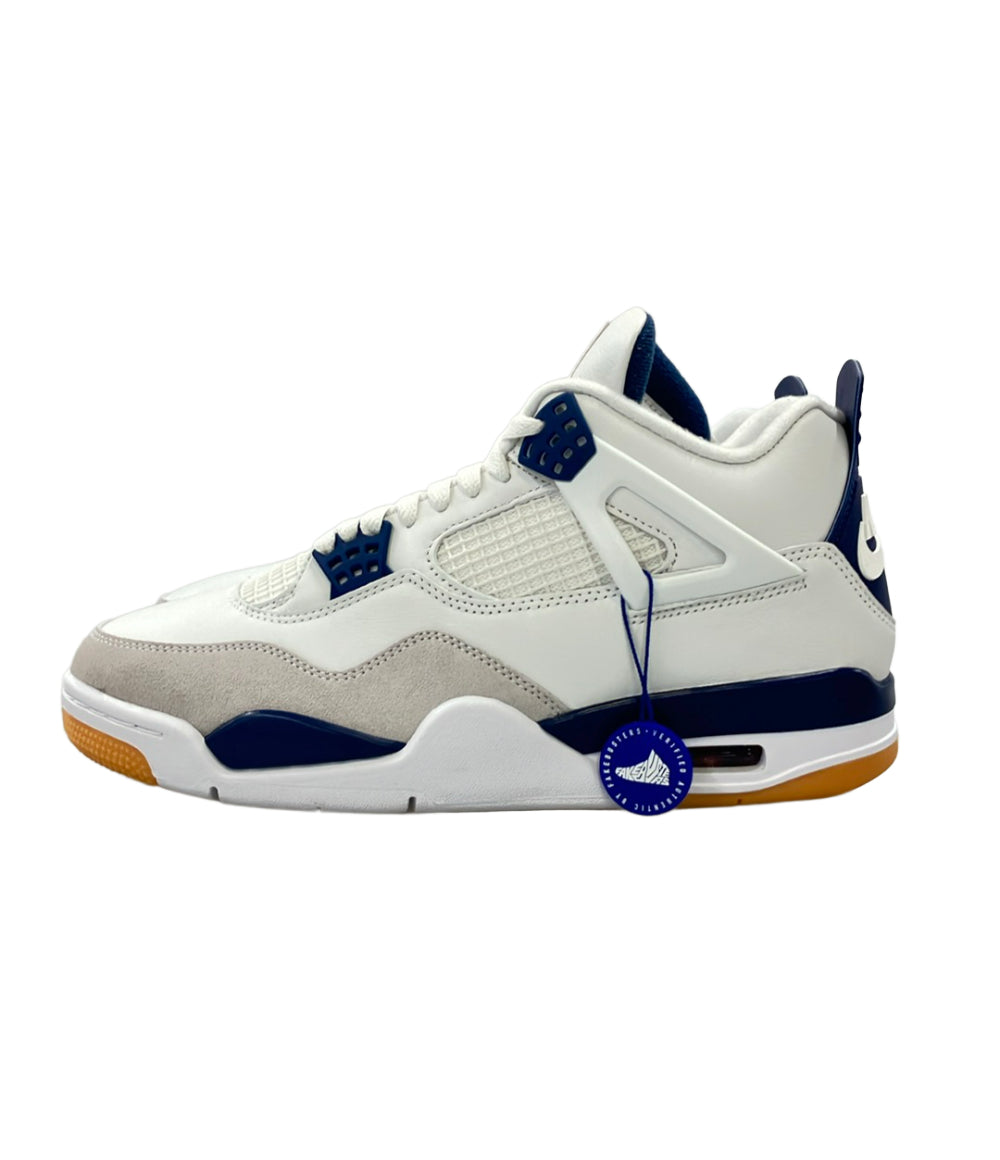 美品 NIKE SB ミッドカットスニーカー Air Jordan 4 Retro SP DR5415-100 メンズ SIZE 27.5 ナイキエスビー