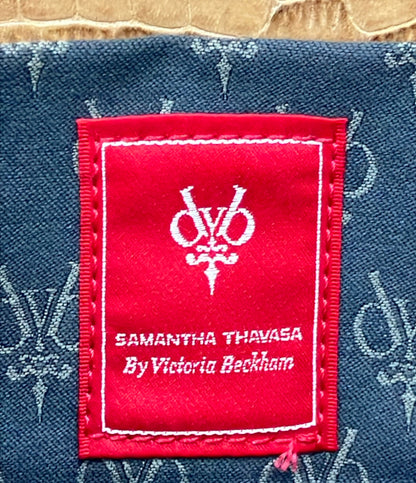 Samantha Thavasa VICTORIA BECKHAM 2way チェーンショルダーバッグ 肩掛け クラッチバッグ レディース サマンサタバサ ヴィクトリア ベッカム