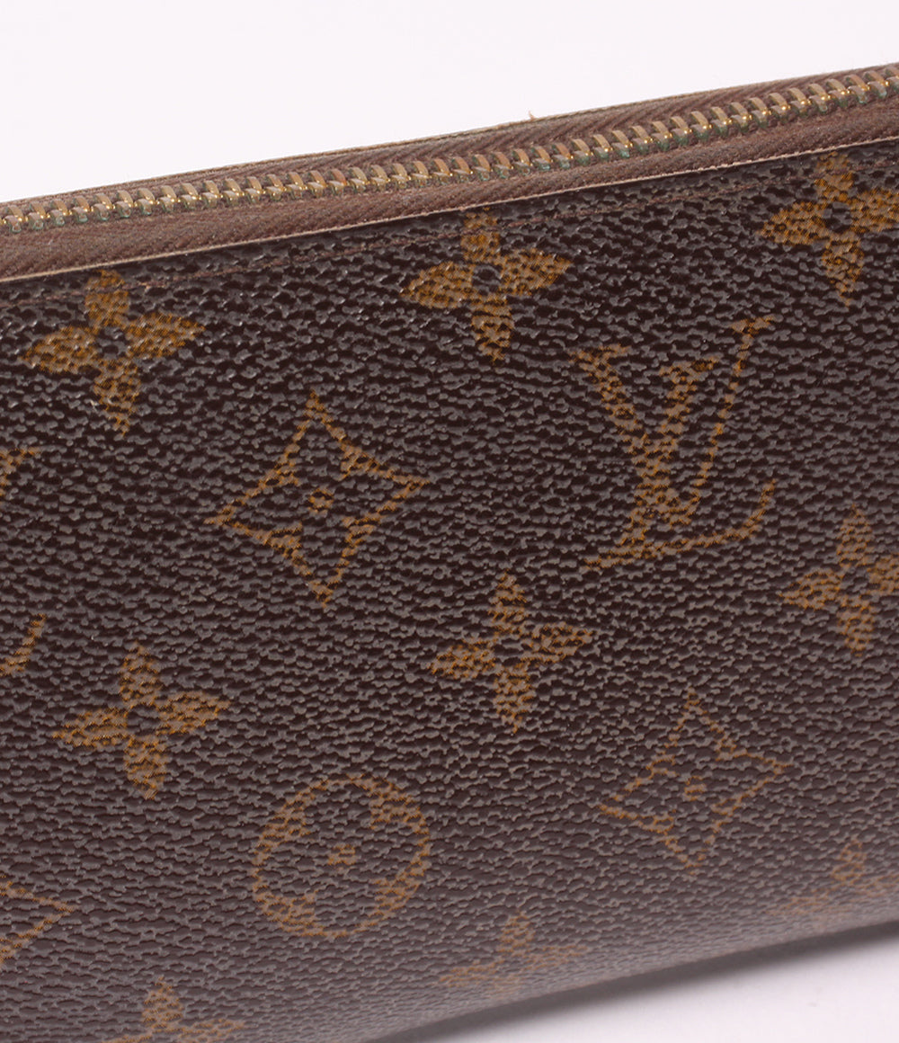 訳あり LOUIS VUITTON ラウンドファスナー長財布 ジッピー ウォレット モノグラム M60017 メンズ レディース ルイ・ヴィトン
