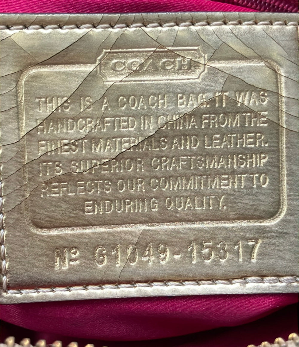COACH ショルダーバッグ 2WAY 肩掛け 斜め掛け シグネチャー 15317 レディース コーチ