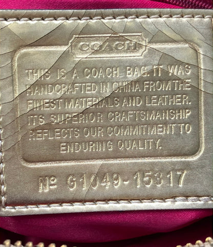 COACH ショルダーバッグ 2WAY 肩掛け 斜め掛け シグネチャー 15317 レディース コーチ