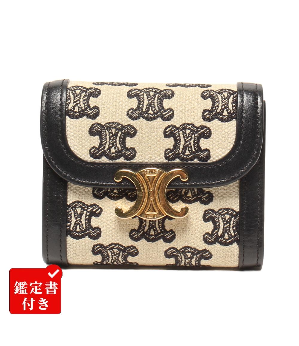 セリーヌ 三つ折り財布 トリオンフ レディース CELINE