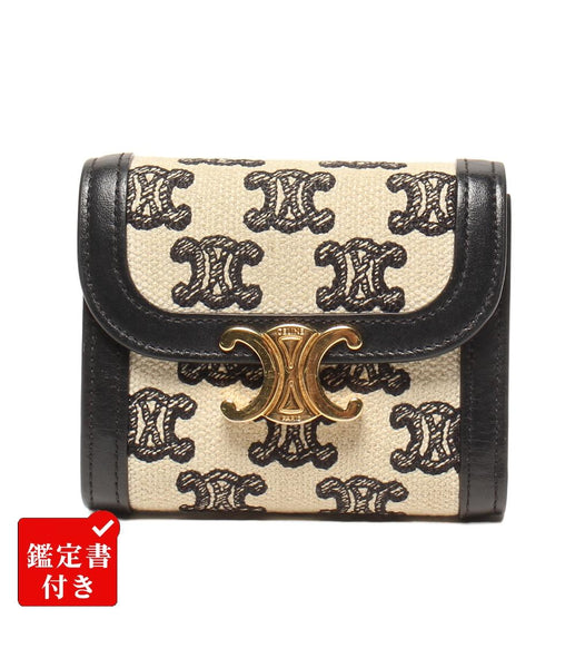 セリーヌ 三つ折り財布 トリオンフ レディース CELINE – Rehello by