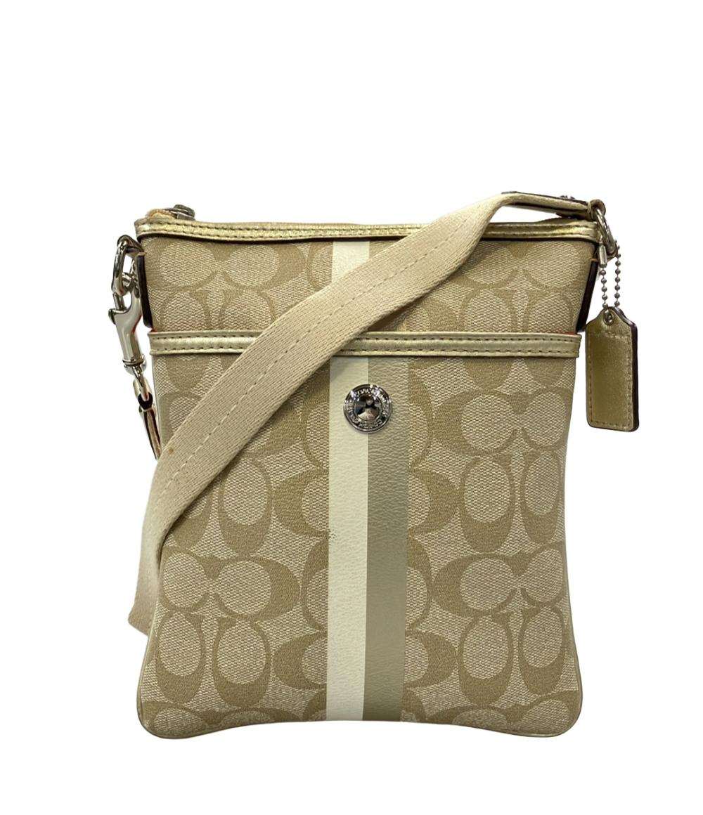 COACH ショルダーバッグ 斜め掛け シグネチャー レディース コーチ