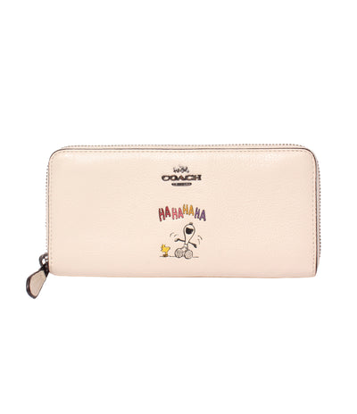 COACH ラウンドファスナー長財布 スヌーピー 16122B レディース コーチ