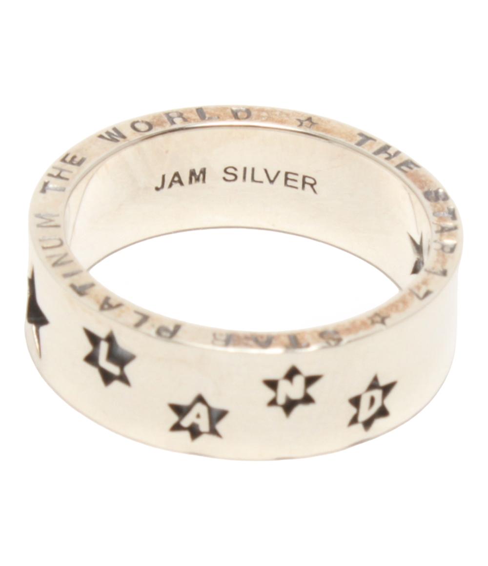 美品 JAM HOME MADE リング 指輪 SV スターダストクルセイダース スタープラチナリング ユニセックス SIZE 15号 ジャムホームメイド