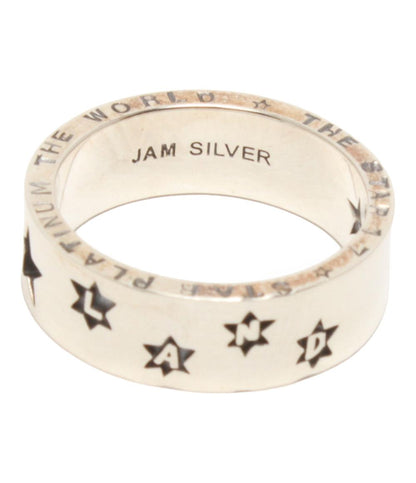 美品 JAM HOME MADE リング 指輪 SV スターダストクルセイダース スタープラチナリング ユニセックス SIZE 15号 ジャムホームメイド