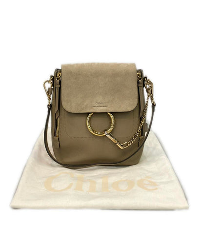美品 Chloe 2way リュック ショルダーバッグ 肩掛け レディース クロエ