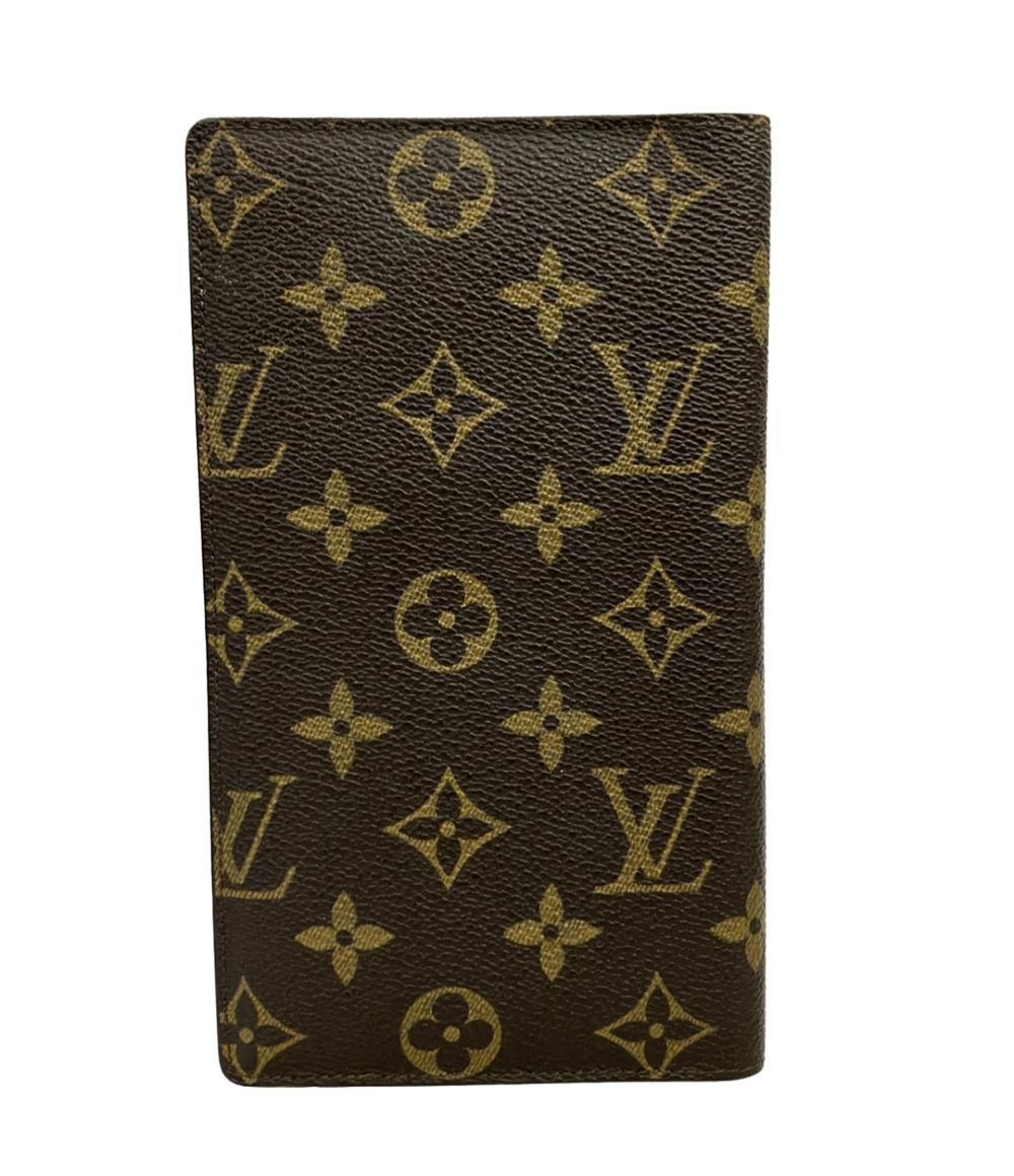LOUIS VUITTON 二つ折り長財布 PVC モノグラム ポルト シェキェ カルト クレディ M62225 ユニセックス ルイ・ヴィトン
