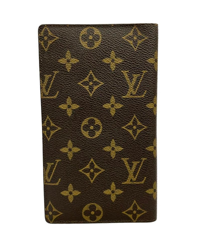 LOUIS VUITTON 二つ折り長財布 PVC モノグラム ポルト シェキェ カルト クレディ M62225 ユニセックス ルイ・ヴィトン