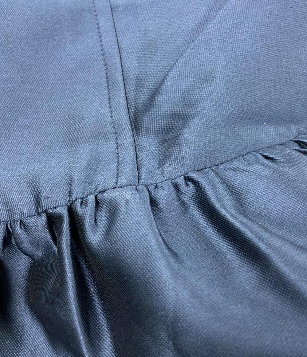 サンドロ シルク混ノースリーブフレアショートワンピース レディース SIZE 42 SANDRO