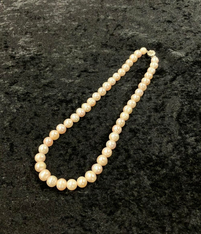 ネックレス オーバルパール 8-10mm レディース