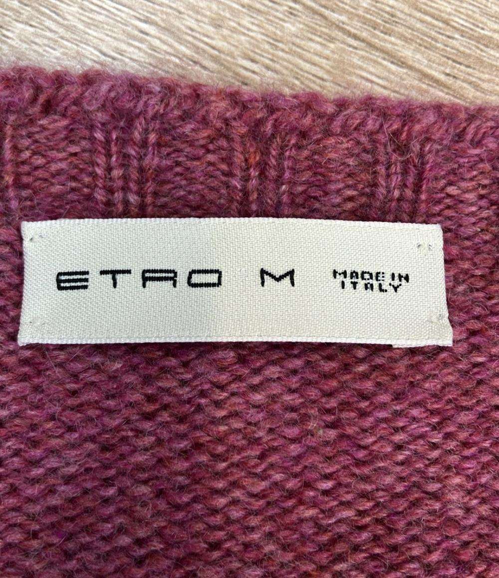 ETRO 長袖ニット カシミア100% 172-1M500-9606 メンズ SIZE M エトロ