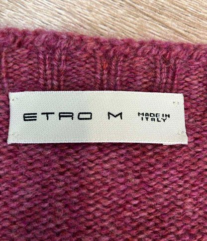 ETRO 長袖ニット カシミア100% 172-1M500-9606 メンズ SIZE M エトロ