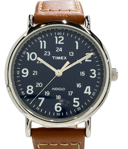 TIMEX 腕時計 クオーツ ネイビー TW2R42500 メンズ タイメックス