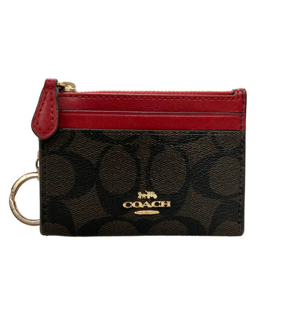 COACH コインケース パスケース キーリング付き シグネチャー CW870 レディース コーチ