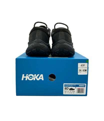 美品 HOKA ONE ONE ローカットスニーカー TRANSPORT GTX 1133957F メンズ SIZE 26.0 (M) ホカ オネ オネ