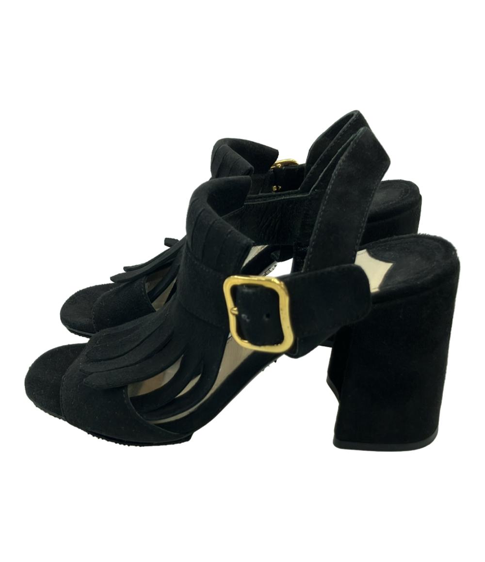 プラダ スエードサンダル レディース SIZE 35 1/2 (S) PRADA