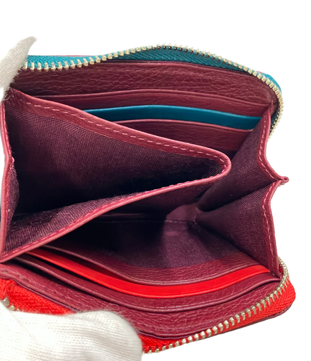 美品 Paul Smith L字ファスナーコンパクト財布 メンズ レディース ポール・スミス