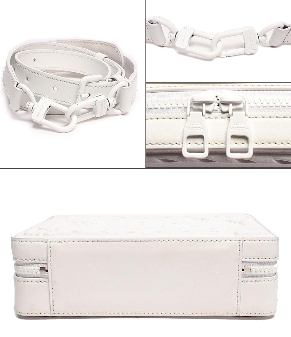 ルイ・ヴィトン ショルダーバッグ ハンドル ソフトトランク レザー LV オーナメント 2023春夏 M21833 メンズ LOUIS VUITTON