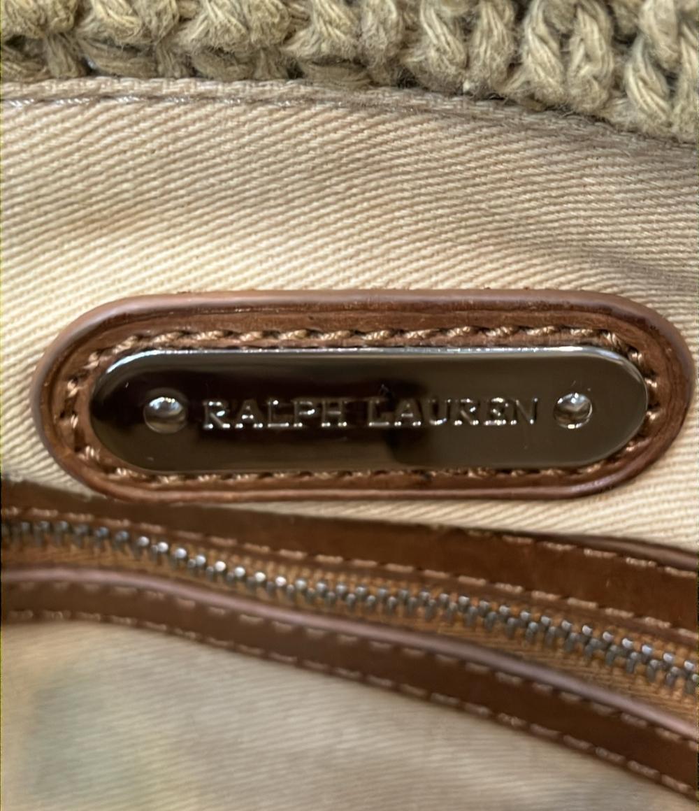 ラルフローレン ショルダーバッグ 斜め掛け 編み込み レディース RALPH LAUREN