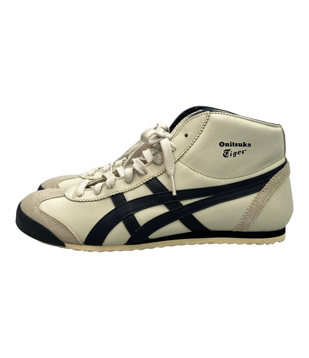 美品 ONITSUKA TIGER ミドルカットスニーカー メキシコ ミッド ランナー THL328 メンズ SIZE 27.0 (L) オニツカタイガー