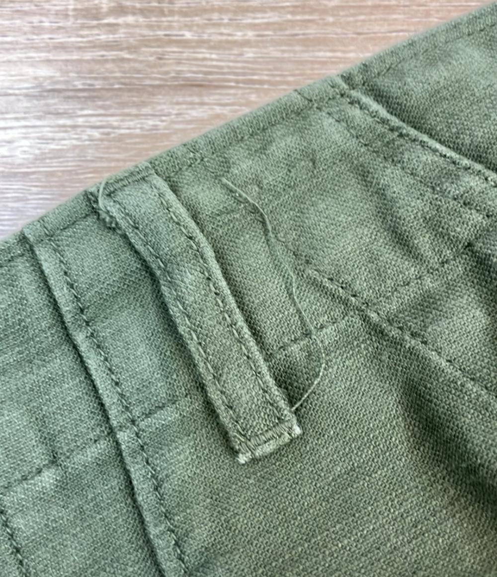 CIOTA コットンパンツ BAKER PANTS カーキ スビンコットンムラ糸バック