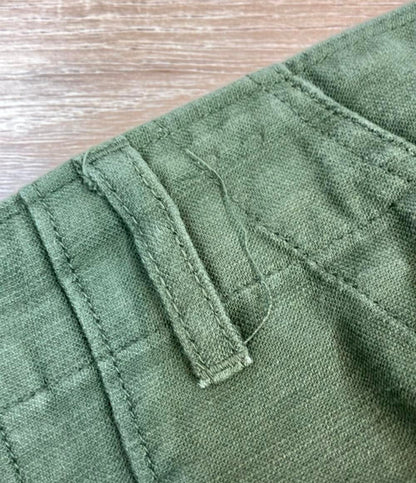 CIOTA コットンパンツ BAKER PANTS カーキ スビンコットンムラ糸バックサテンベイカーパンツ PTLM-129 メンズ SIZE 2 (M) シオタ