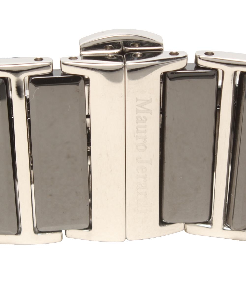 Mauro Jerardi 腕時計 クオーツ ブラック MJ-3080 メンズ マウロジェラルディ