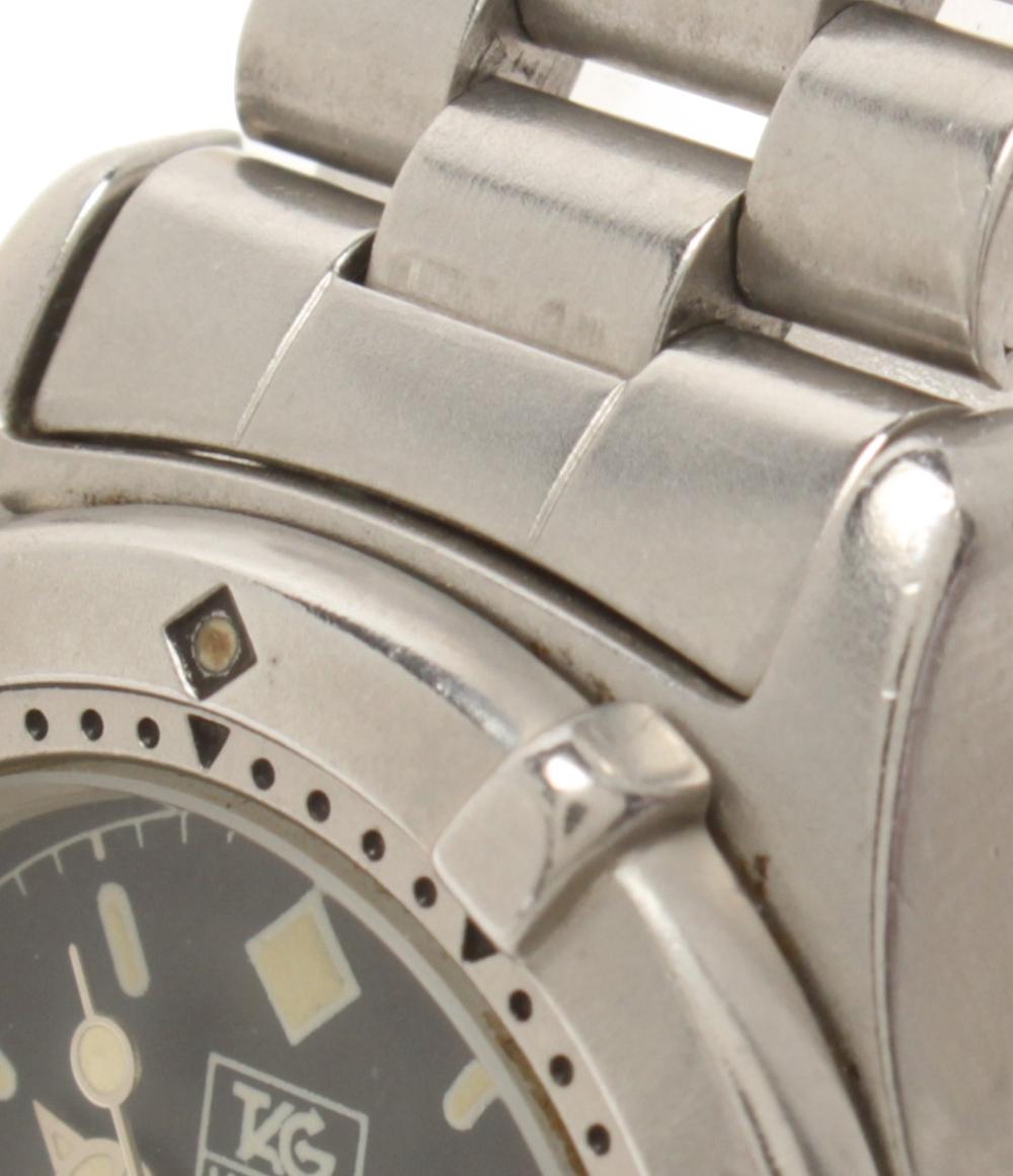 TAG HEUER 腕時計 プロフェッショナル2000 クオーツ ブラック 962.008 レディース タグホイヤー