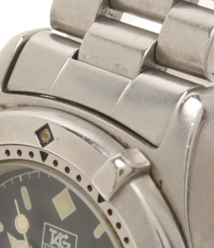 TAG HEUER 腕時計 プロフェッショナル2000 クオーツ ブラック 962.008 レディース タグホイヤー