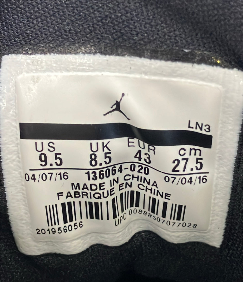 美品 AIR JORDAN NIKE ミドルカットスニーカー エア ジョーダン 3 レトロ 136064-020 メンズ SIZE 27.5 エアジョーダン ナイキ