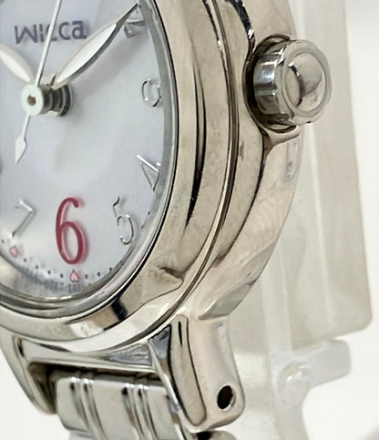 シチズン 腕時計 wicca ウィッカ ソーラー シルバー E031-R005421 レディース CITIZEN