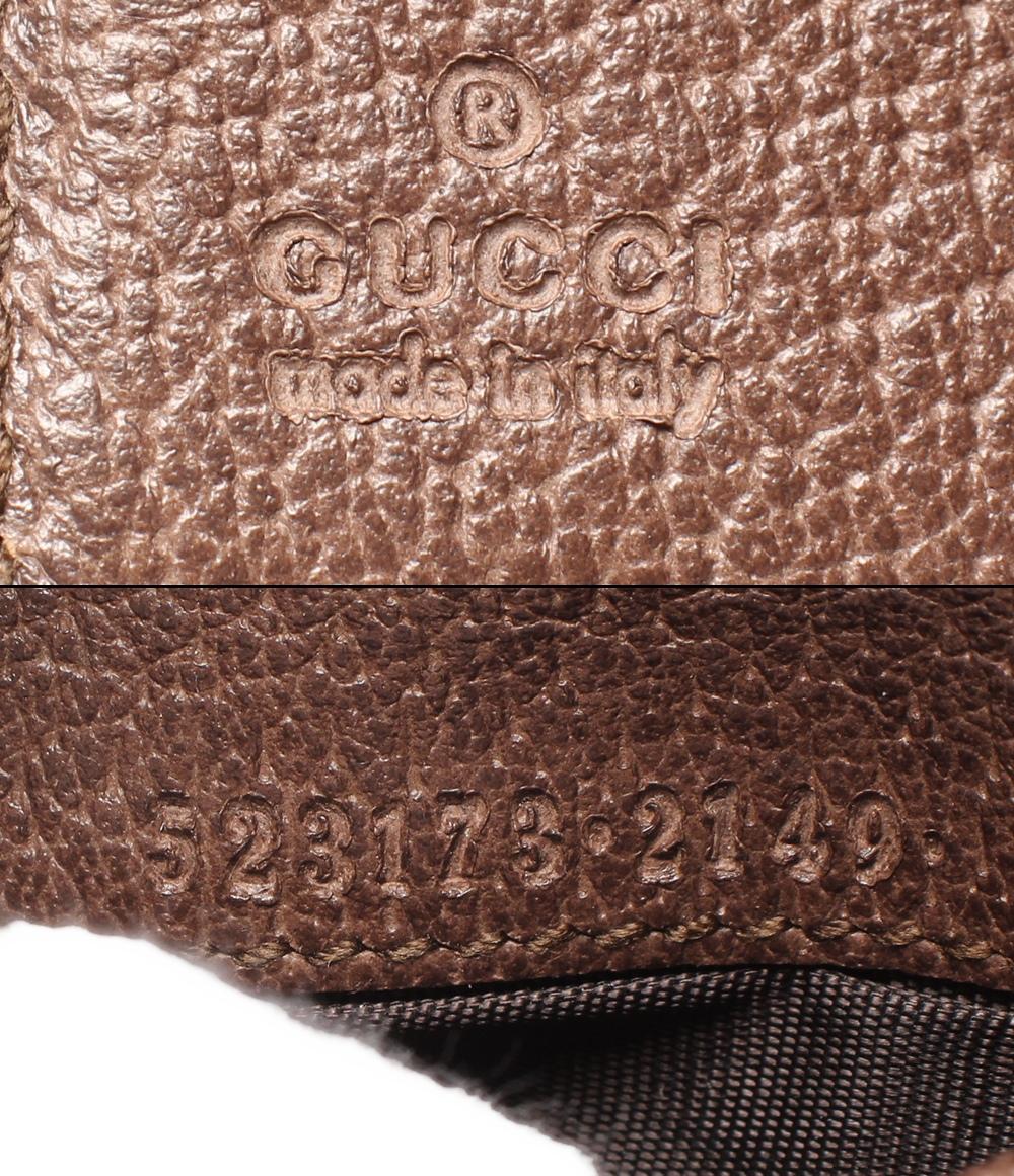 グッチ Wホック二つ折り財布 GGスプリーム オフディア 523173 2149 レディース メンズ GUCCI GUCCI Wホック二つ折り財布 GGスプリーム オフディア 523173 2149