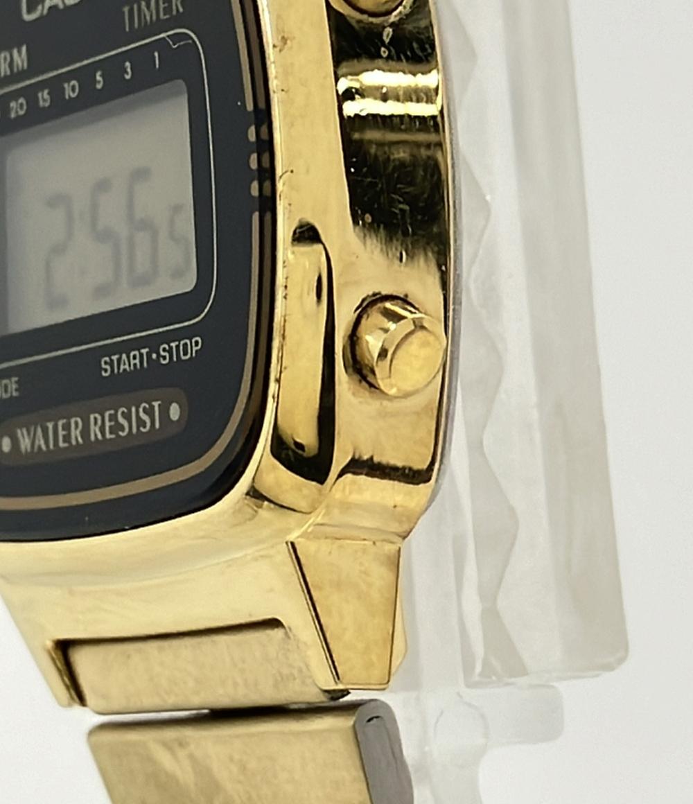 CASIO 腕時計 クオーツ ブラック LA670W レディース カシオ