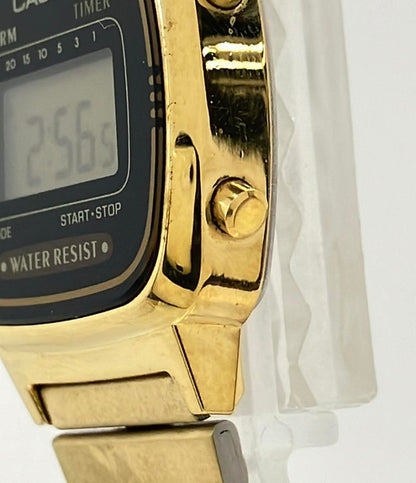 CASIO 腕時計 クオーツ ブラック LA670W レディース カシオ