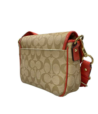 COACH ショルダーバッグ 斜め掛け シグネチャー レディース コーチ