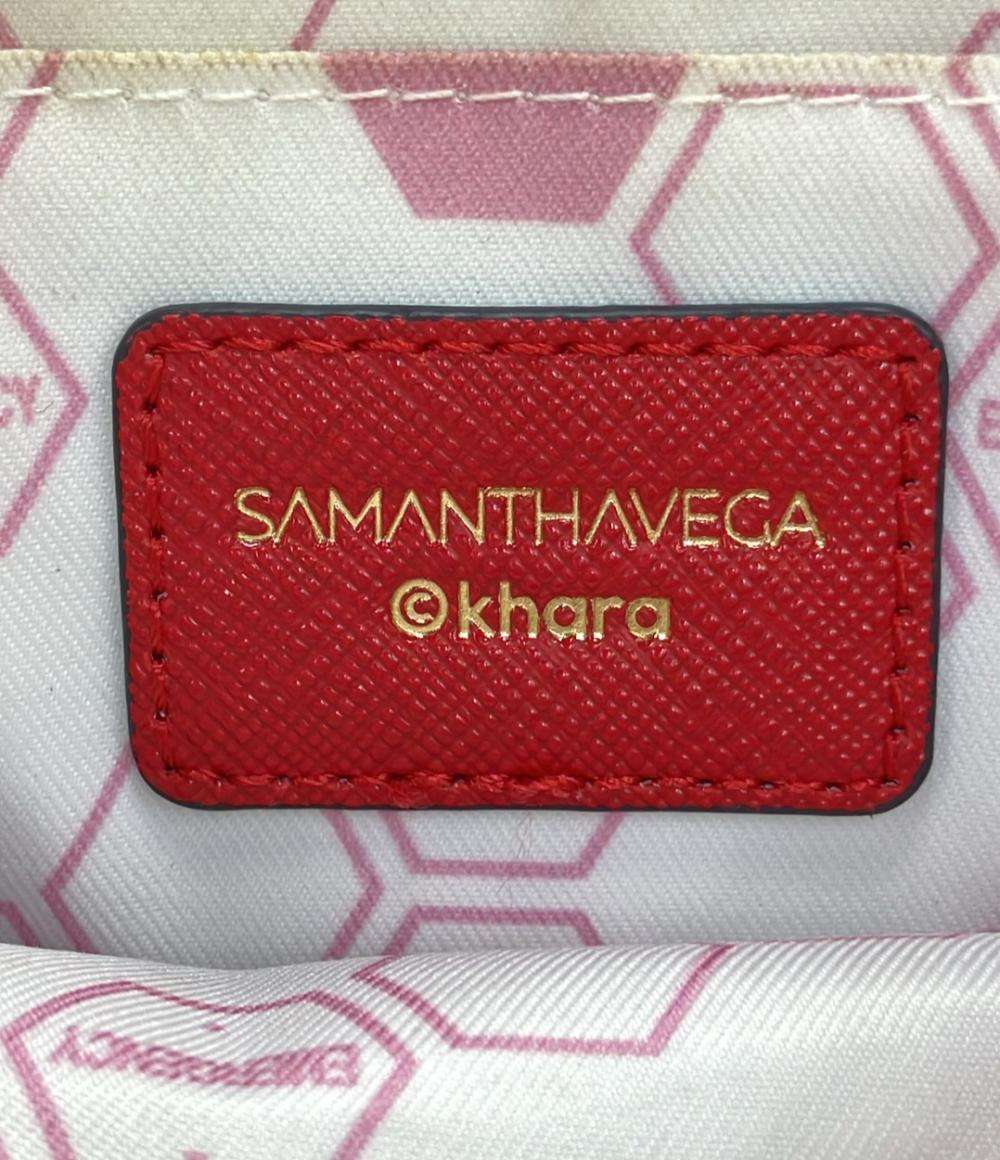 Samantha Vega EVANGELION ショルダーバッグ 斜め掛け 合皮 2号機モデル レディース サマンサベガ エヴァンゲリオン