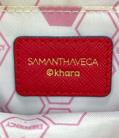 Samantha Vega EVANGELION ショルダーバッグ 斜め掛け 合皮 2号機モデル レディース サマンサベガ エヴァンゲリオン