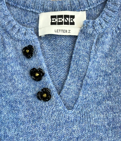 EENK 長袖 ニット レディース SIZE XS/S インク