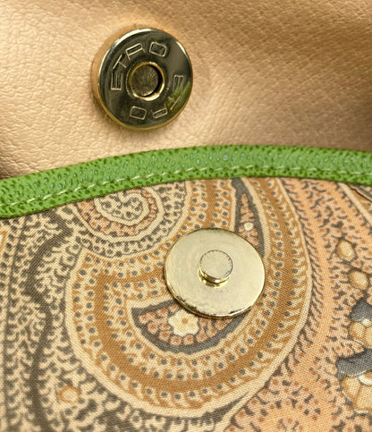 ETRO ショルダーバッグ 肩掛け ペイズリー柄 レディース エトロ