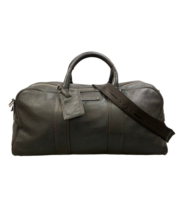 Ermenegildo Zegna 2WAY ボストンバッグ ショルダーバッグ 斜め掛け