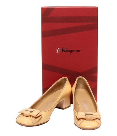 サルヴァトーレフェラガモ パンプス MY MUSE 40 ヴァラ DY 69193 レディース SIZE 5 1/2 (M) Salvatore Ferragamo