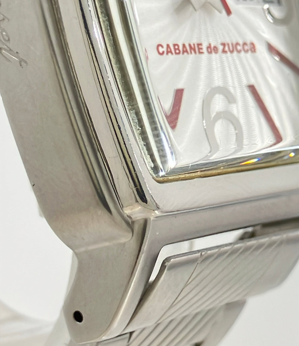 CABANE de ZUCCa 腕時計 クオーツ シルバー 7N43-0AT0 メンズ カバンドズッカ