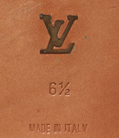 LOUIS VUITTON ローファー ハラコ ダミエ メンズ SIZE 6.5 (25.5cm) ルイ・ヴィトン