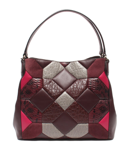 美品 COACH ハンドバッグ ショルダーバッグ 肩掛け キャニオンキルト レディース コーチ