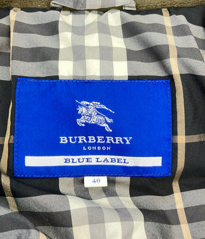 バーバリーブルーレーベル ダウンジャケット FRF01-532-72 レディース SIZE 40 (M) BURBERRY BLUE LABEL