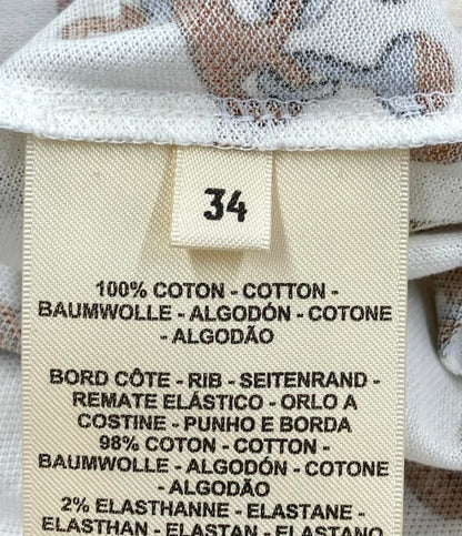 美品 エルメス 半袖Tシャツ パノプリ・トゥ・キュイール レディース SIZE 34 (S) HERMES