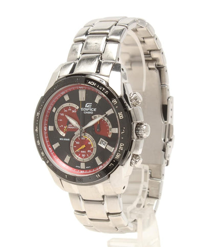CASIO 腕時計 エディフィス EDIFICE クオーツ ブラック EF-521DJ メンズ カシオ